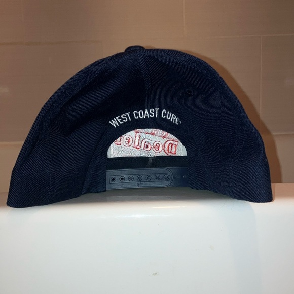 West Coast Cure Navy Snapback Hat - Picture 2 of 5